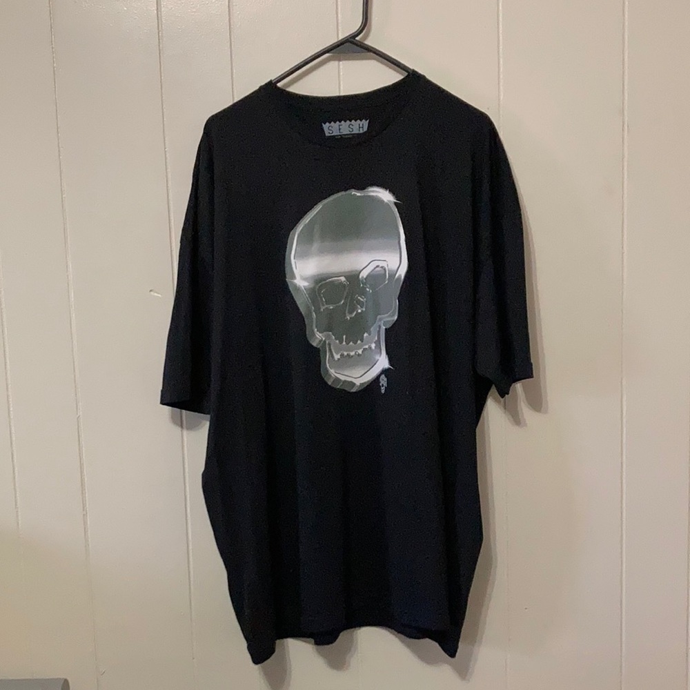Team Sesh Chrome Skull Shirt 3XL